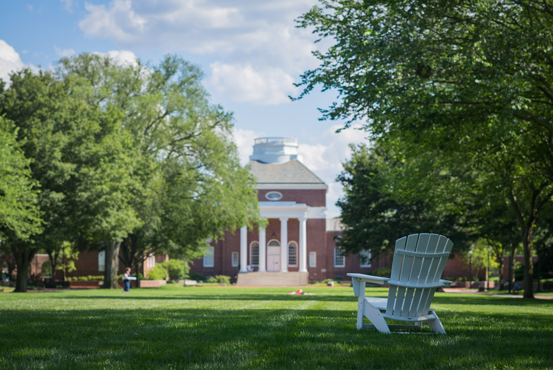 A beautiful summer day on the Green. 