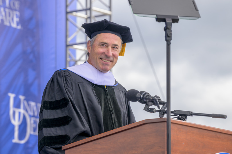 Commencement Speaker and UD Alum, Matt O'Donnell. Commencement Speaker and UD Alum, Matt O'Donnell.