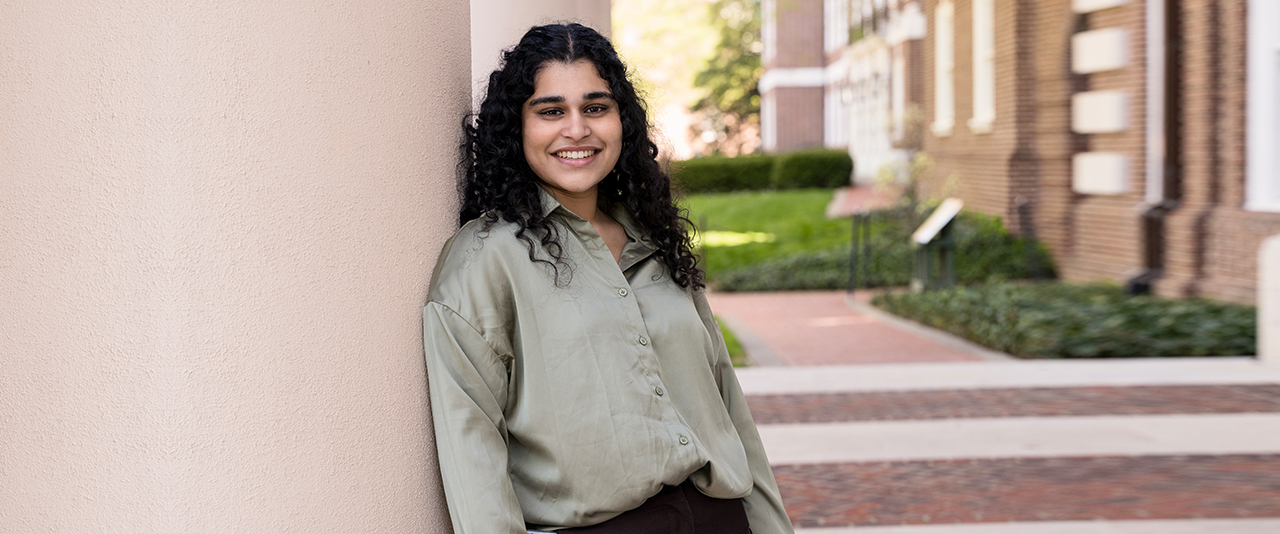 Sudha Anilkumar, a junior honors biomedical engineering major, is UD’s 52nd Goldwater Scholar.