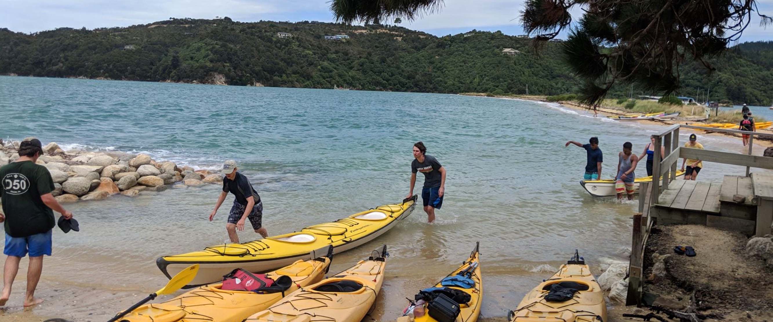 新西兰学生皮划艇