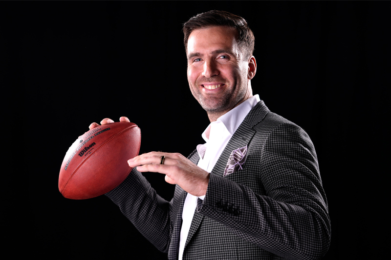 Joe Flacco, NFL quarterback, Super Bowl MVP and 2008 University of Delaware graduate, will deliver the 2024 Commencement address at his alma mater on Saturday, May 25.