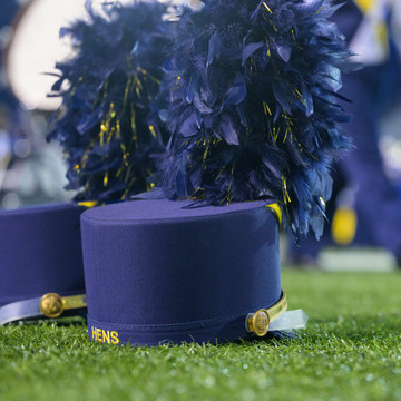 CAS-UDMB-Sarver_Last_Home_Game-EK-111823 Marching Band
