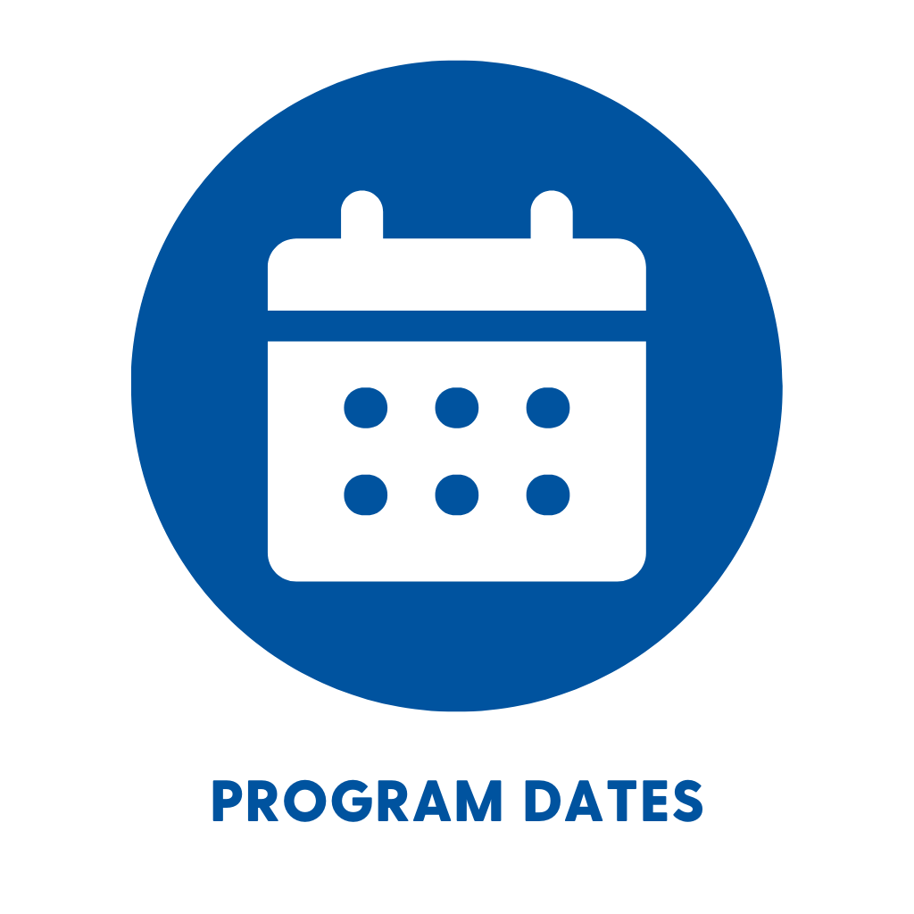 Program Dates Program Dates Calendar Icon