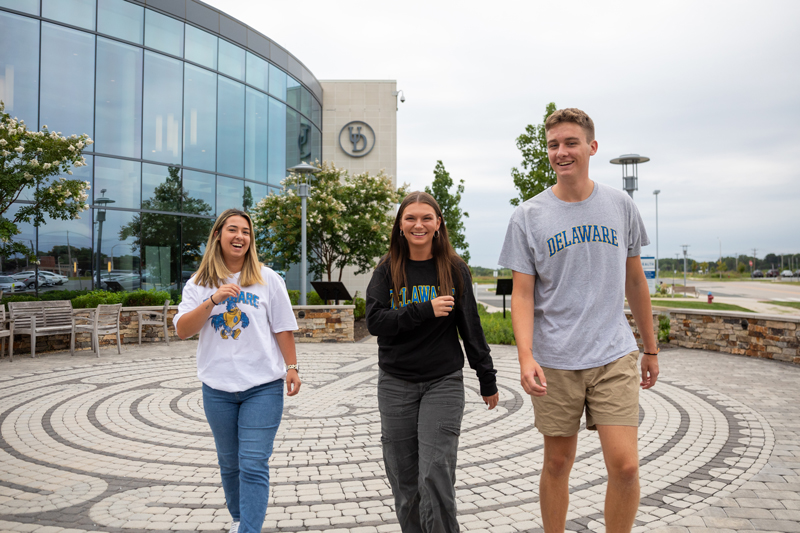STAR ambassadors walking through Labyrinth on STAR campus STAR ambassadors walking through Labyrinth on STAR campus