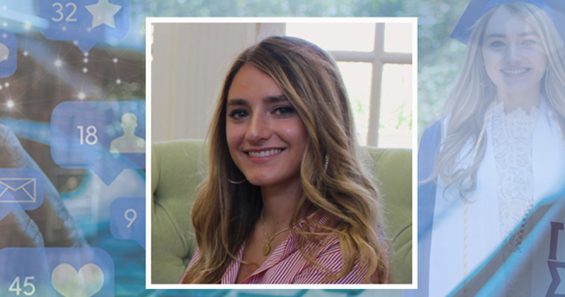 A little over a year after earning a bachelor’s degree in English from the University of Delaware in 2019, Lauren Conforti returned to her alma mater as a virtual student in the UD PCS Social Media Marketing program.