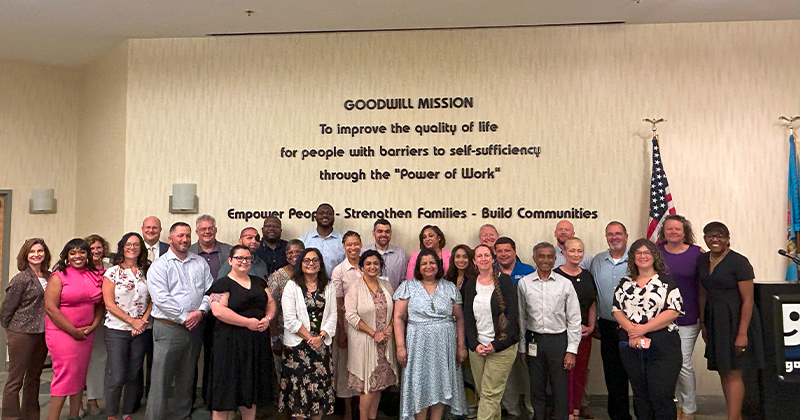 a group of state employees who attended a leadership workshop