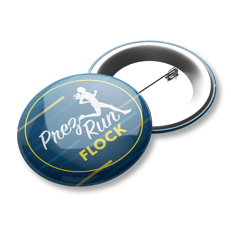 Prez Run Pin
