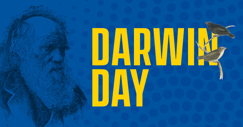 Darwin Day graphic