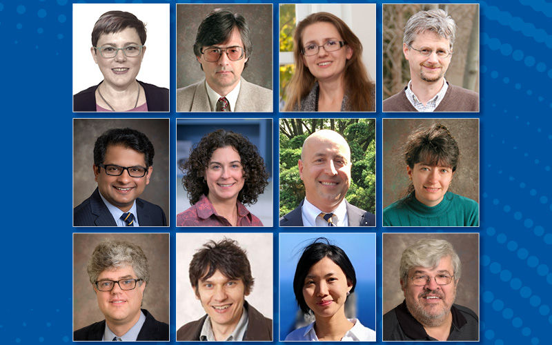 Twelve CAS faculty headshots