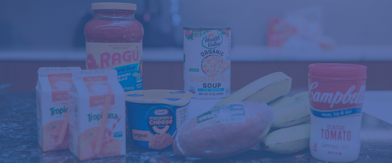 Food spread for potassium study