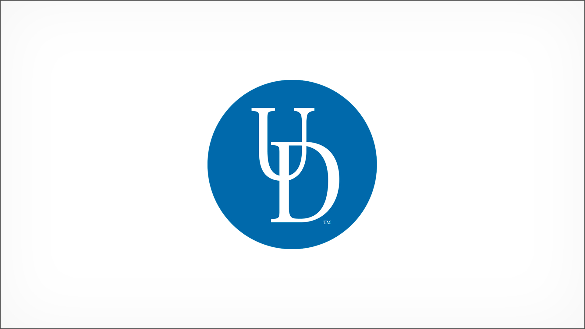 UD monogram banner