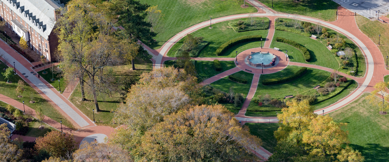 Water Fountain on Campus Green