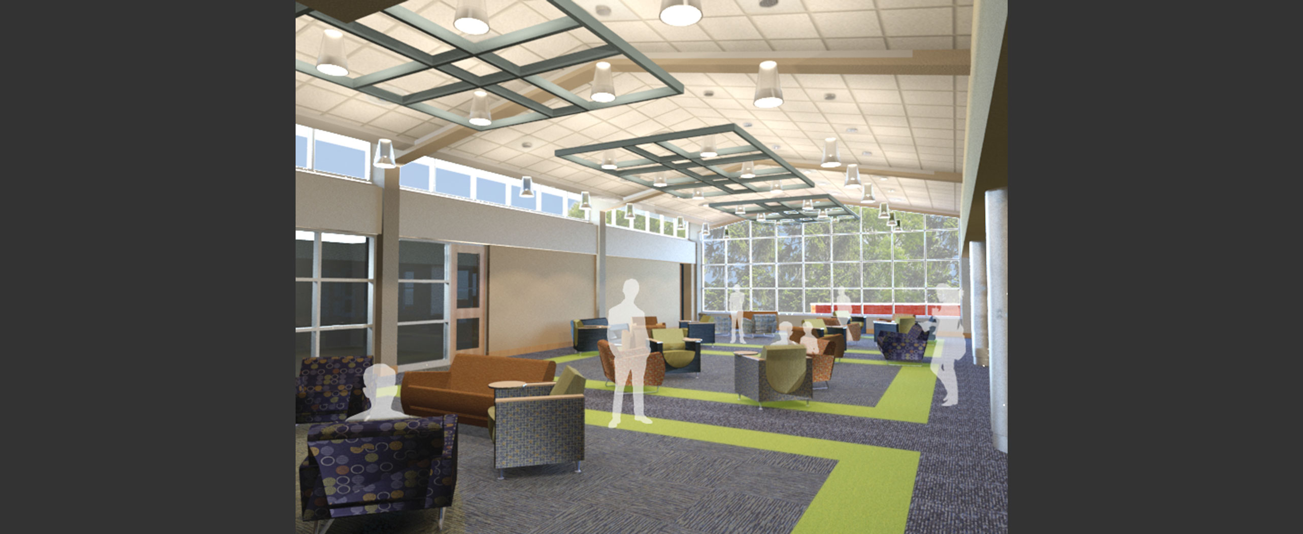 rendering of the Harrington Commons