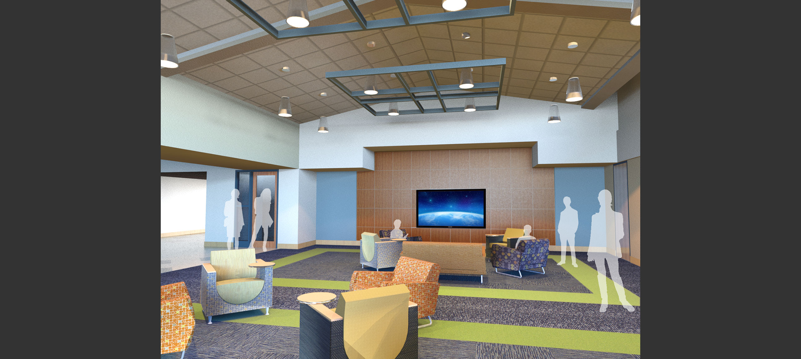 rendering of the Harrington Commons