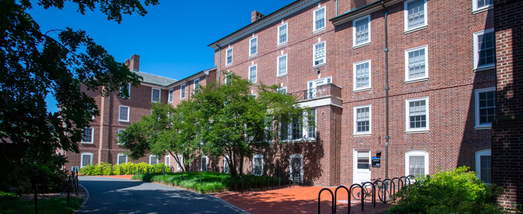 exterior view of Smyth Hall