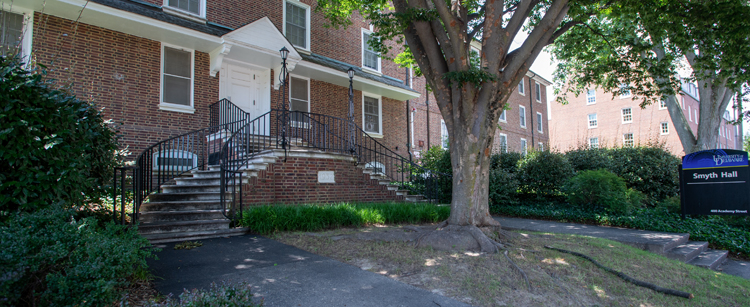 exterior view of Smyth Hall