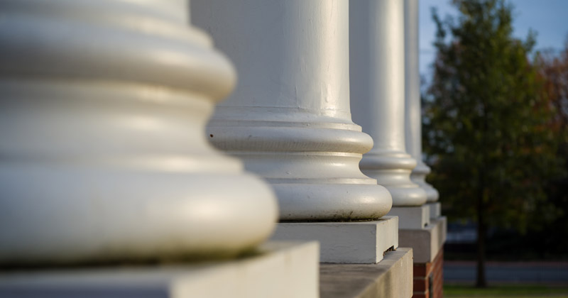 Columns on campus