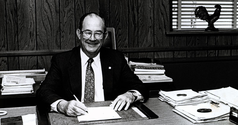 William J. Benton in a 1992 photo