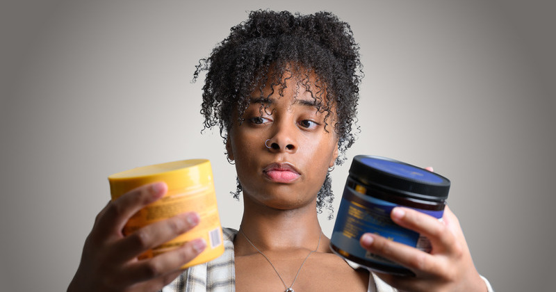 UD fine arts student Joycelyn Brown studies the art of natural hair care for Black women