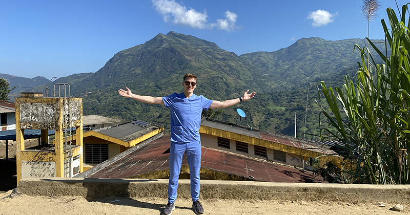 John Salsini-Tobias visited the Andes while in Peru this June with Global Health Volunteers. The team provided health examinations, care and education for as many as 2,000 patients during the two-week mission.