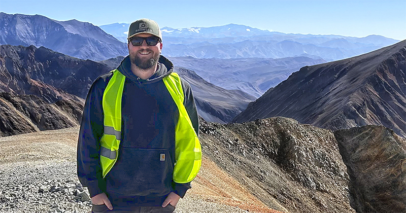 Mike Powers, a doctoral student at UD studying glacial geomorphology, conducts research in the Andes Mountains of Argentina and Chile trying to identify and quantify the location and amount of permafrost in the regions. Powers will travel to his study sites in March to continue his ongoing research. 