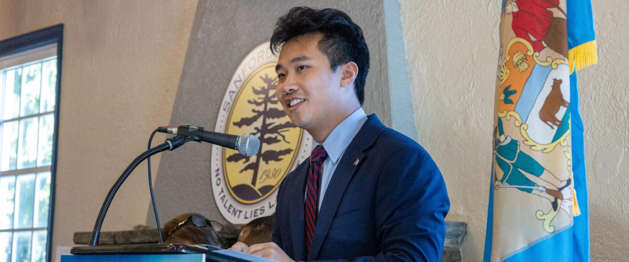 Devin Jiang, a senior public policy major in the Joseph R. Biden, JR. School of Public Policy and Administration, was involved in passing three bills in the Delaware State Legislature to support Asian American and Pacific Islander (AAPI) initiatives.