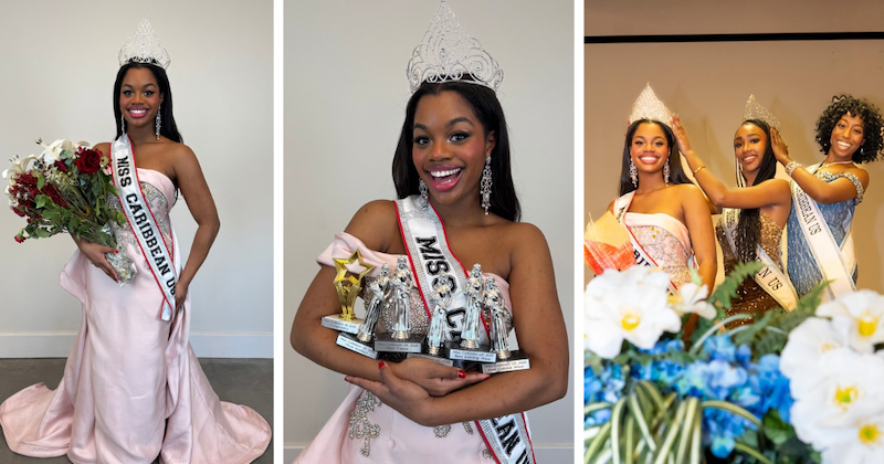 UD student Jackie Means won Miss Caribbean US 2025 and was voted Miss Congeniality by her fellow contestants.