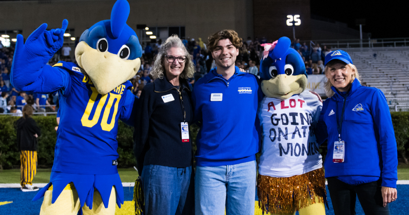 UDAA President Amy Levitz Grundy, Class of 1990, with Michael DiPascale Laura Carlson, UD Interim President. UDAA President Amy Levitz Grundy, Class of 1990, with Michael DiPascale Laura Carlson, UD Interim President.