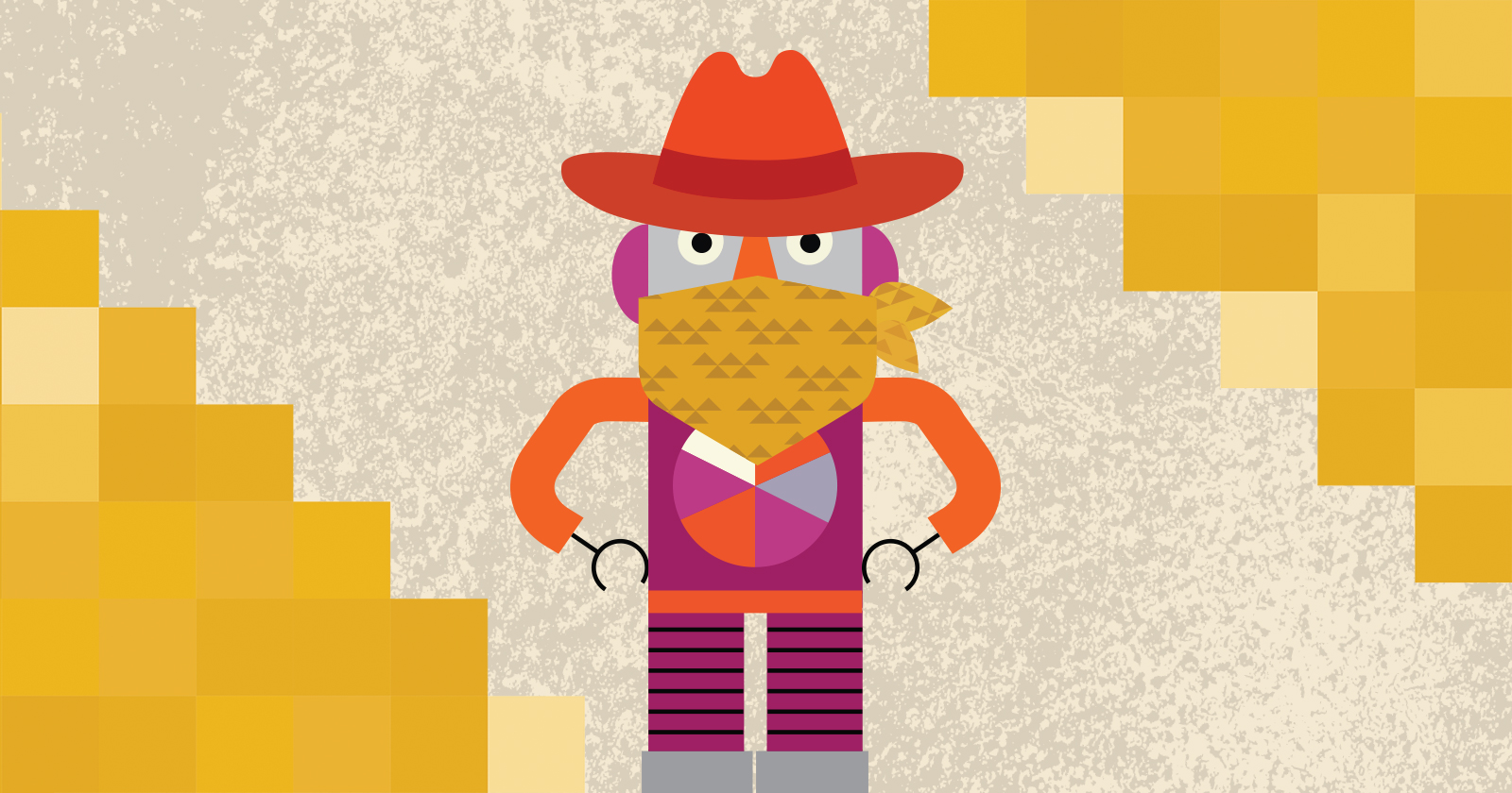 AI robot cowboy