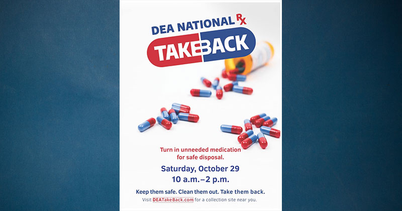 Graphic for National Prescription Drug Take Back Day