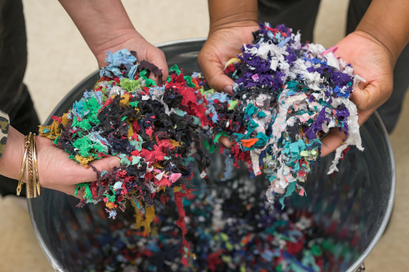 Textile Sorting, Shredding and Recycling - Goodwill