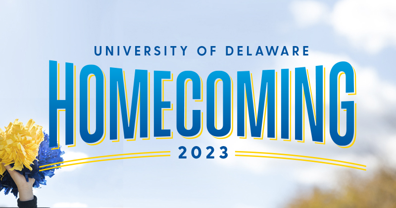 University of Delaware Homecoming 2023.