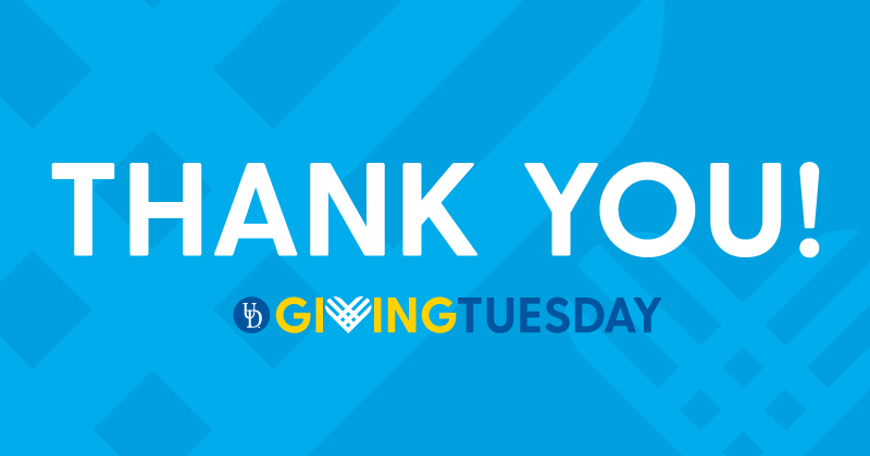 GivingTuesday thank you