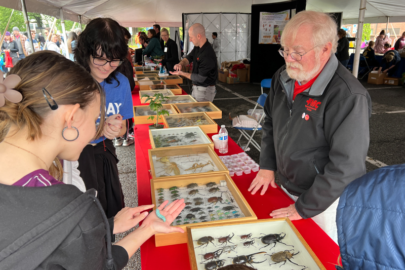 Ag Day guests can visit the FMC tent, which showcases the company's innovative and sustainable crop projection technologies. At last year's Ag Day, a popular FMC exhibit featured its large insect collection.