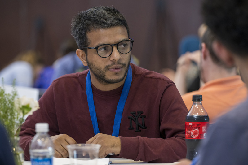 Prabin Sharma, who survived the 2015 Nepal earthquake, was among the students who attended the Disaster Research Center’s graduate student workshop on preparing for future disasters.