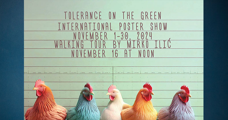 Poster for Tolerance on The Green display