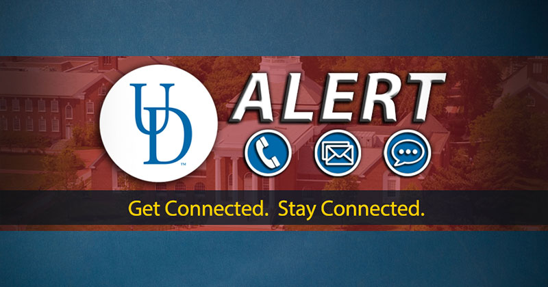 UD Alert graphic