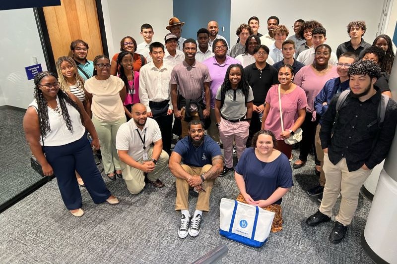 A donation from Delmarva Power Company allowed RISE to open the Summer Academy to more students and provide participants with a tour of the company’s headquarters, including networking opportunities with senior leaders. 