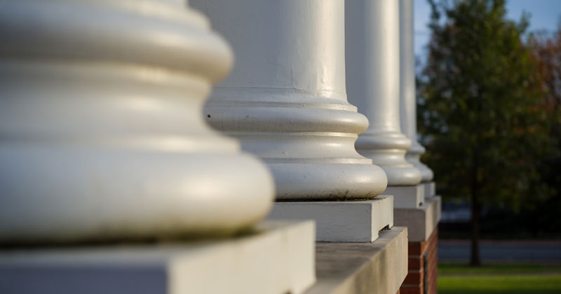 Campus-Fall-111917 Campus columns