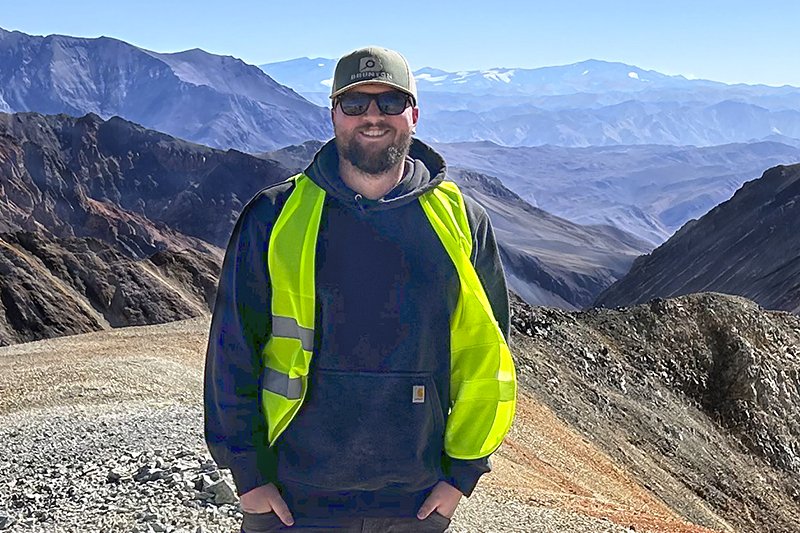 Mike Powers, a doctoral student at UD studying glacial geomorphology, conducts research in the Andes Mountains of Argentina and Chile trying to identify and quantify the location and amount of permafrost in the regions. Powers will travel to his study sites in March to continue his ongoing research. 