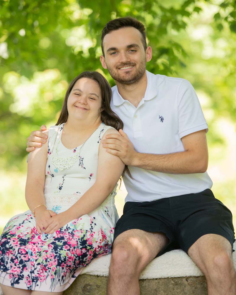 UD alumnus Jon Tressler’s career path as a speech-language pathologist was inspired by his younger sister, Hannah (left), who has Down syndrome. UD alumnus Jon Tressler’s career path as a speech-language pathologist was inspired by his younger sister, Hannah (left), who has Down syndrome.