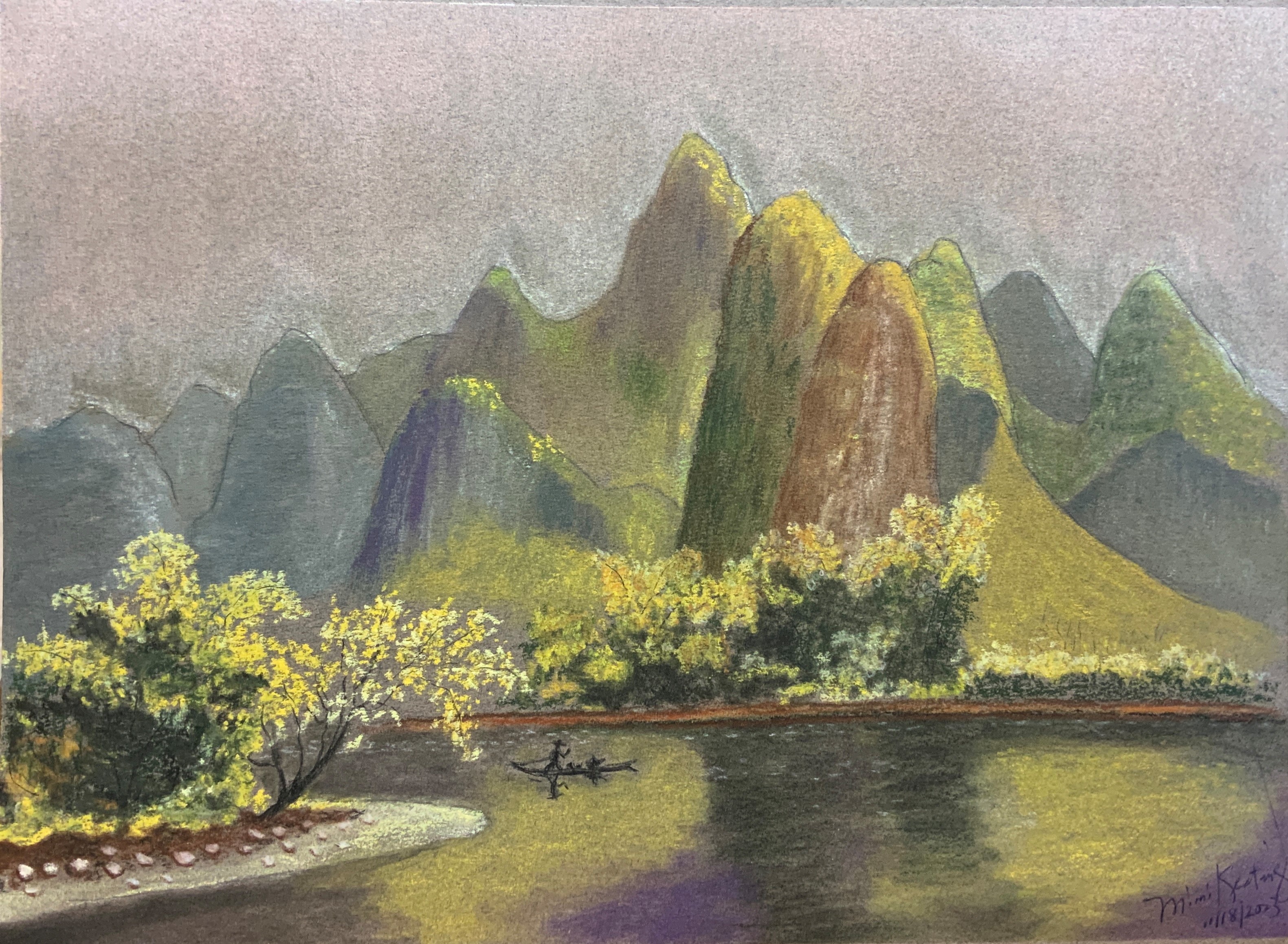 YangShuo Mountains and River